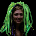 Mardi Gras Diva Dreads LED Headband